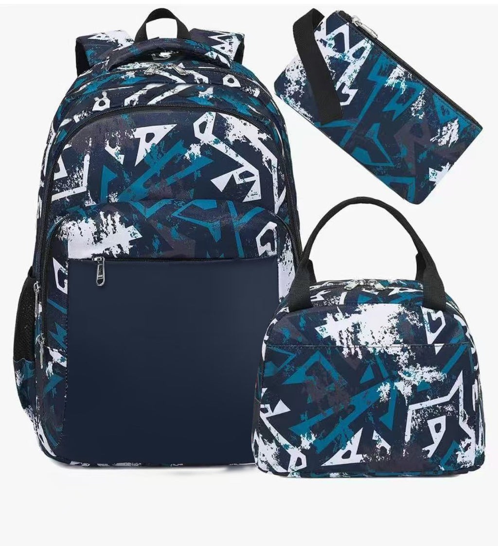Stitch 3-Piece Backpack Set