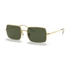 Gold frame: dark green