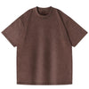 Coffee [heavy washed short sleeves]