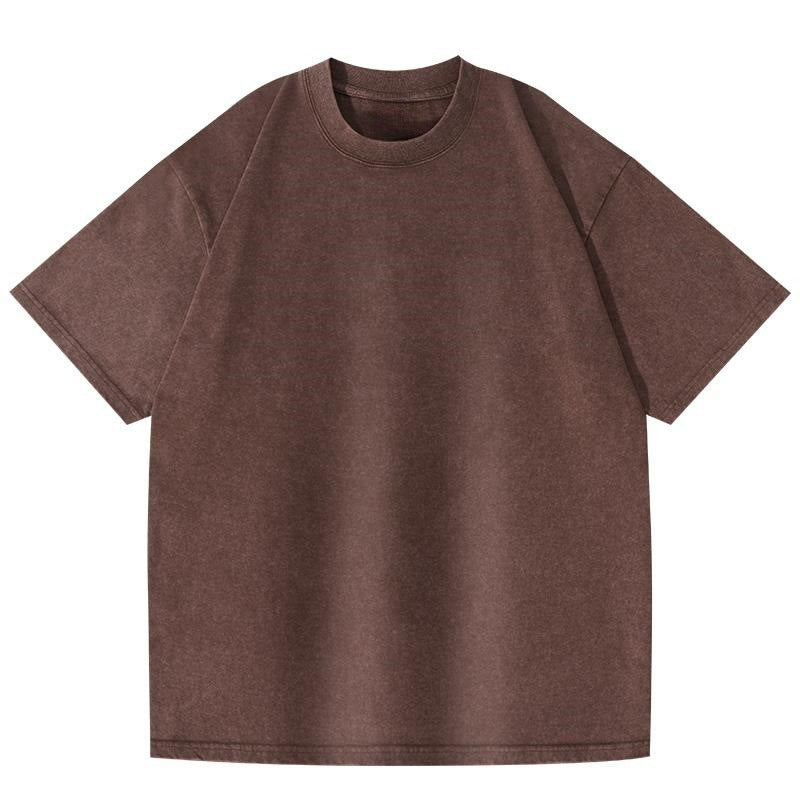 Heavyweight Acid-Wash Oversized Tee