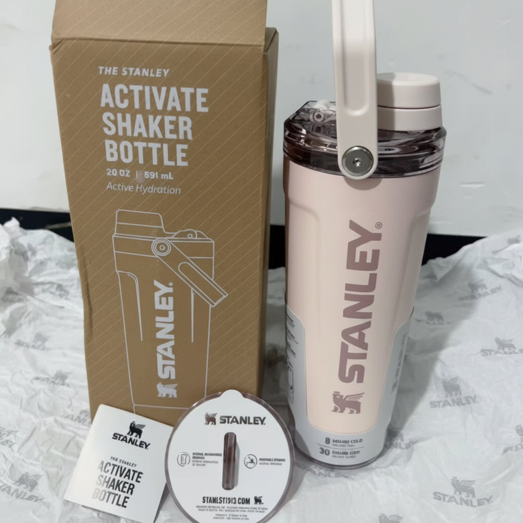 20oz Sports Water Bottle with Carry Handle