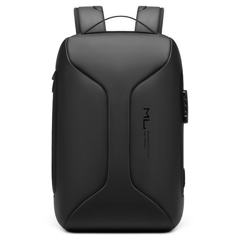 Sleek Tech Shell Backpack