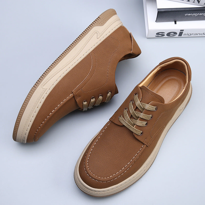 Casual Lace-Up Loafers