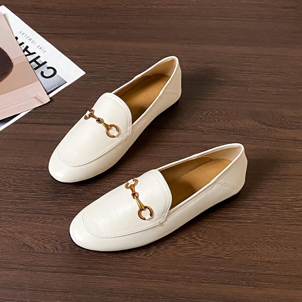 Horsebit Flat Loafers