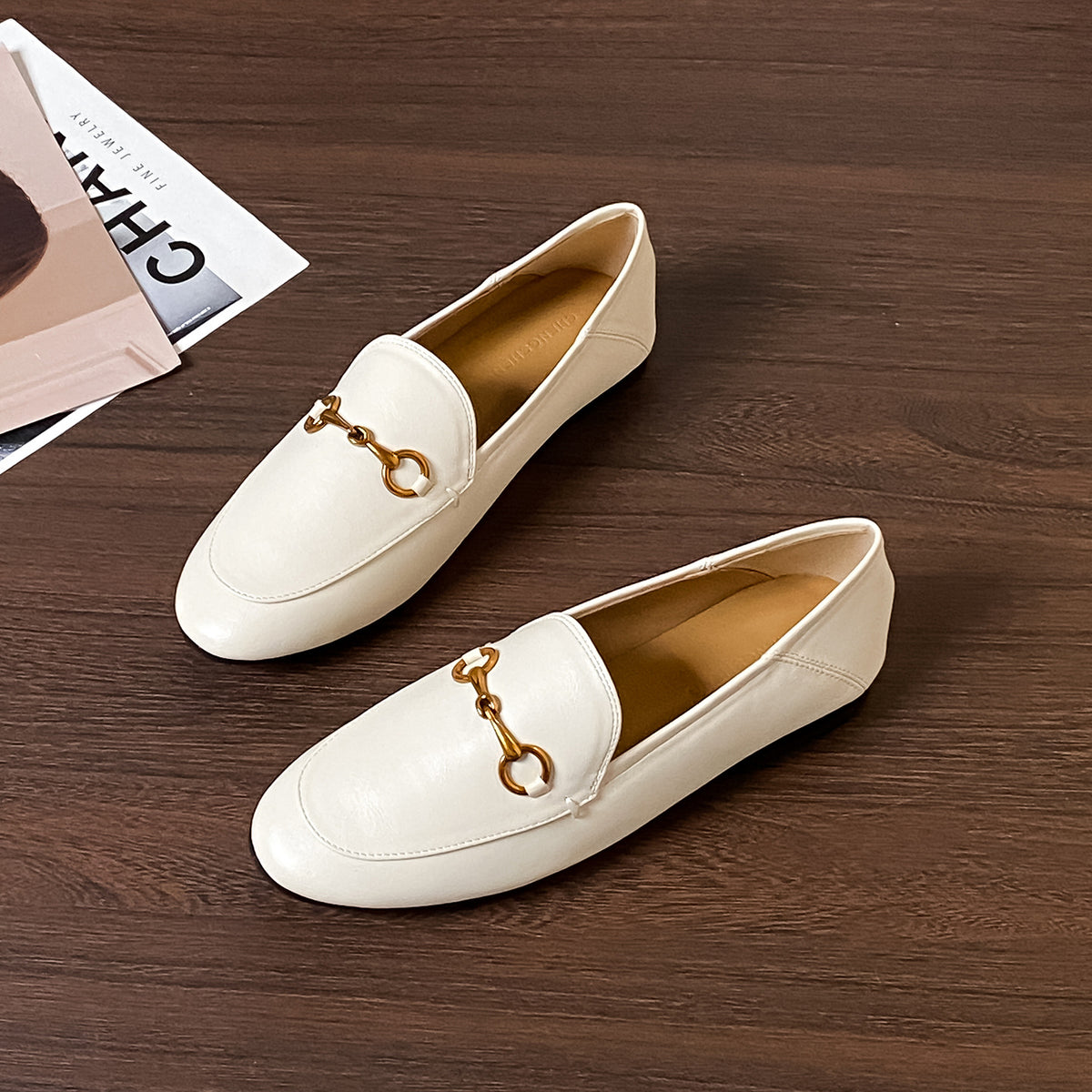 Horsebit Flat Loafers