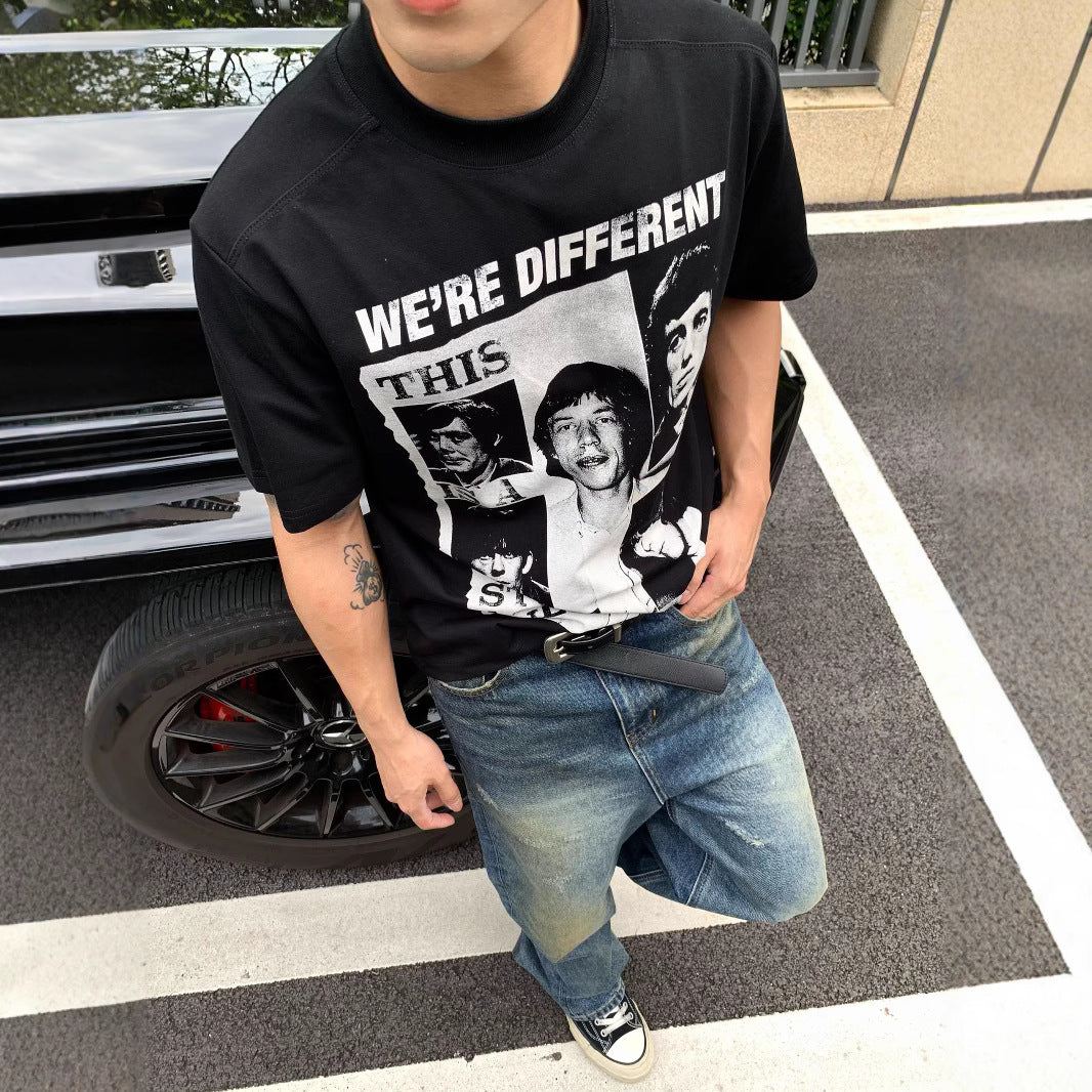 We're Different Retro Band Tee