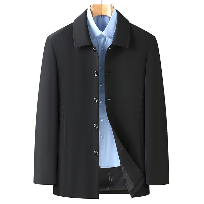 Minimalist Executive Harrington Jacket