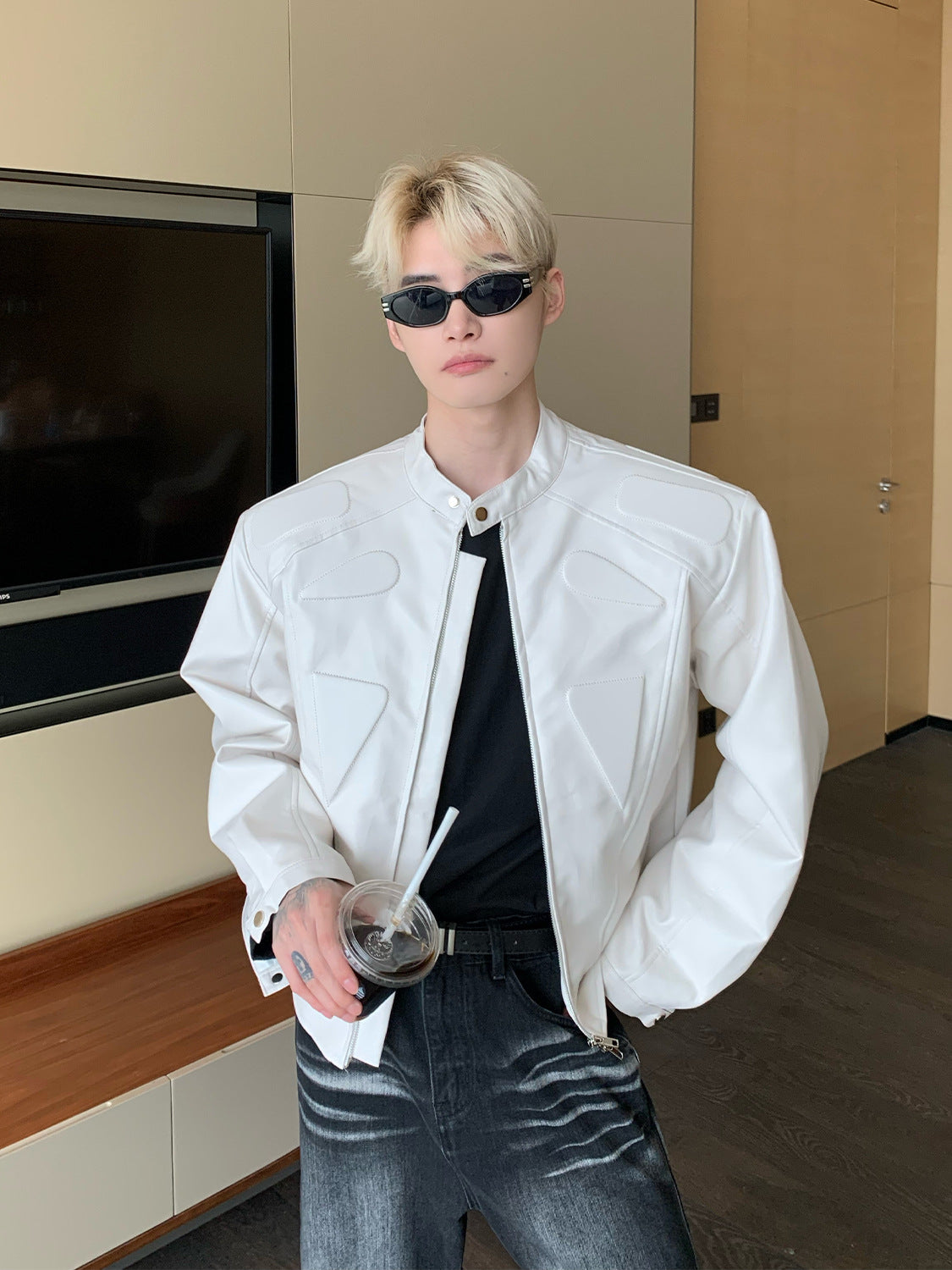 Structured Biker Jacket