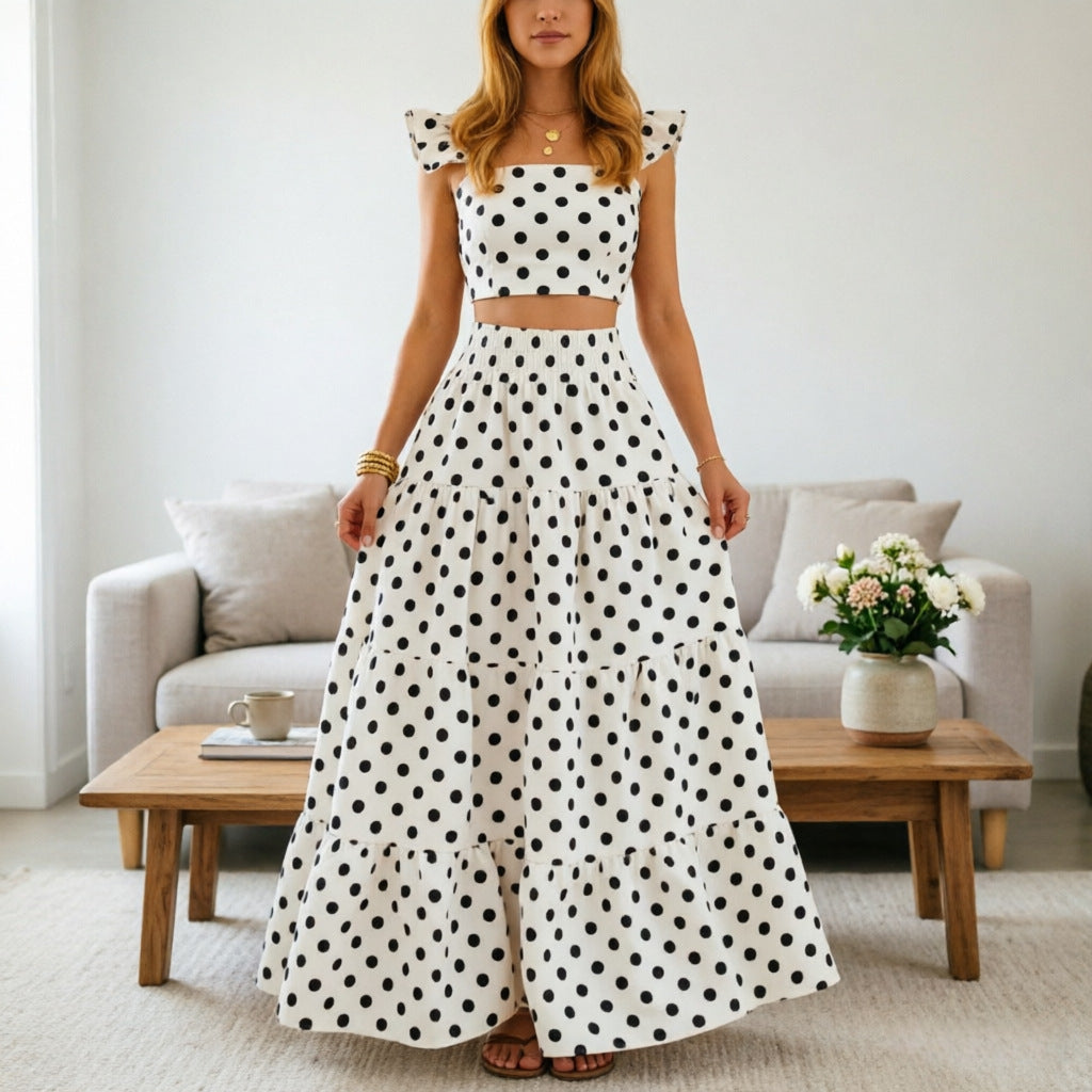 Two-Piece Swing Dress Set