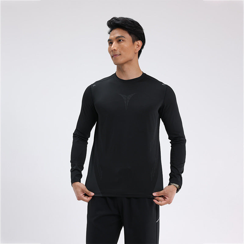 Men’s Performance Quick-Dry Long Sleeve Athletic T-Shirt