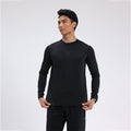 Men’s Performance Quick-Dry Long Sleeve Athletic T-Shirt