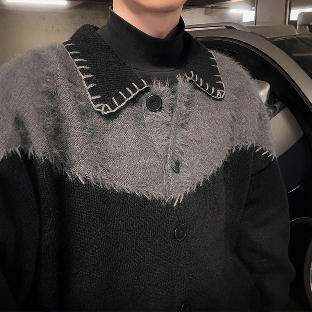 Retro Patchwork Cardigan