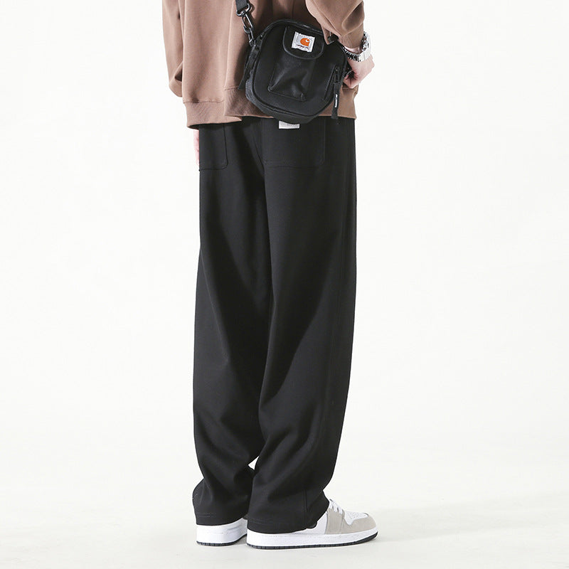 Relaxed Fit Drape Trousers