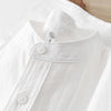 White [cotton and linen texture is impermeable]