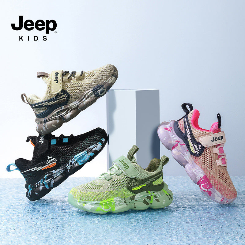 Breathable Mesh Athletic kids Sneakers