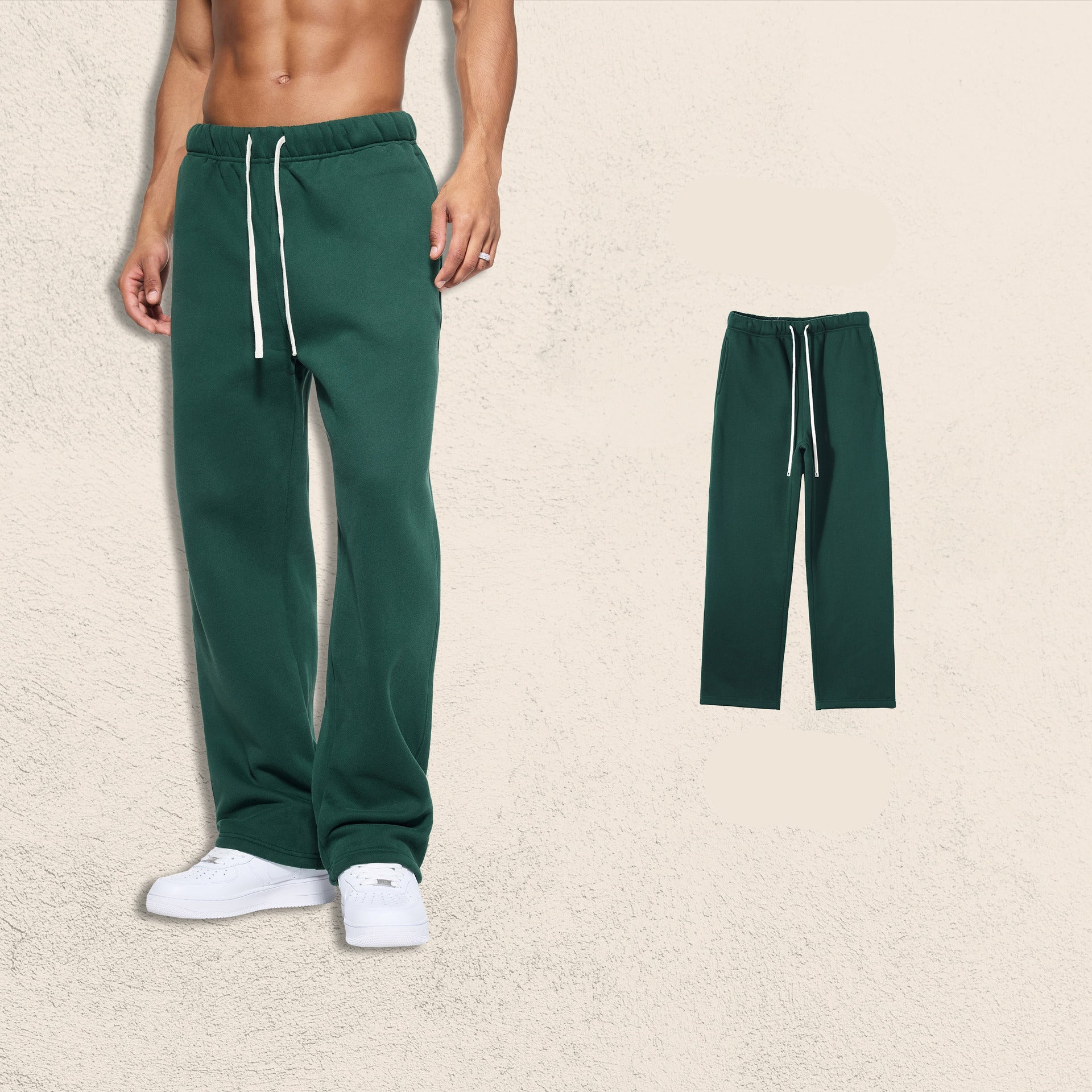 American Style Straight-Leg Sweatpants