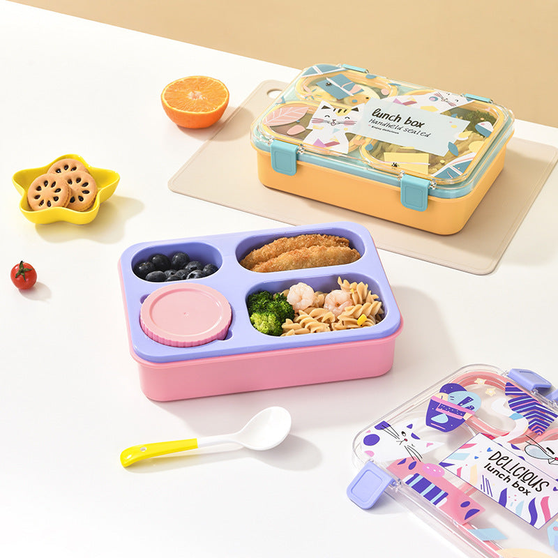 Compartmentalized Portable Lunch Box