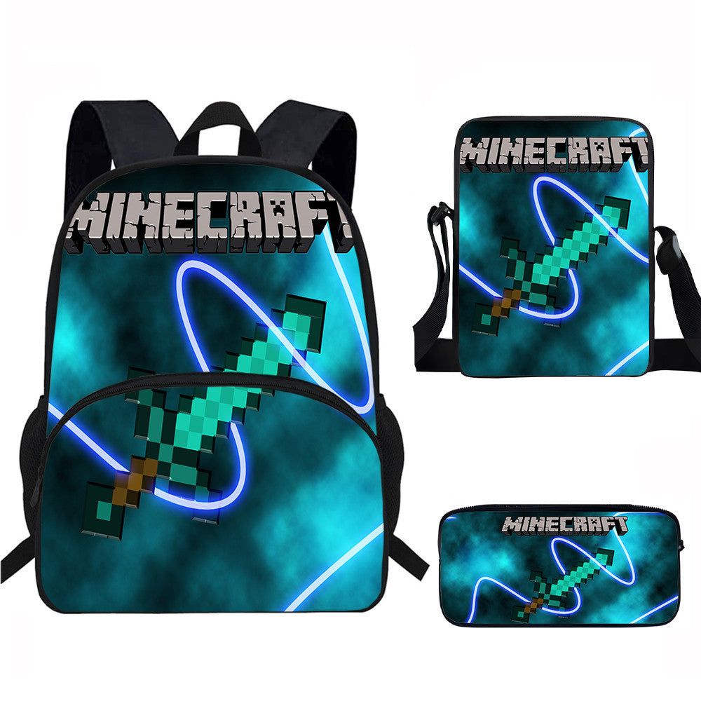 Minecraft Backpack Set