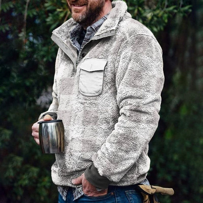 Southwestern Pattern Fleece Jacket