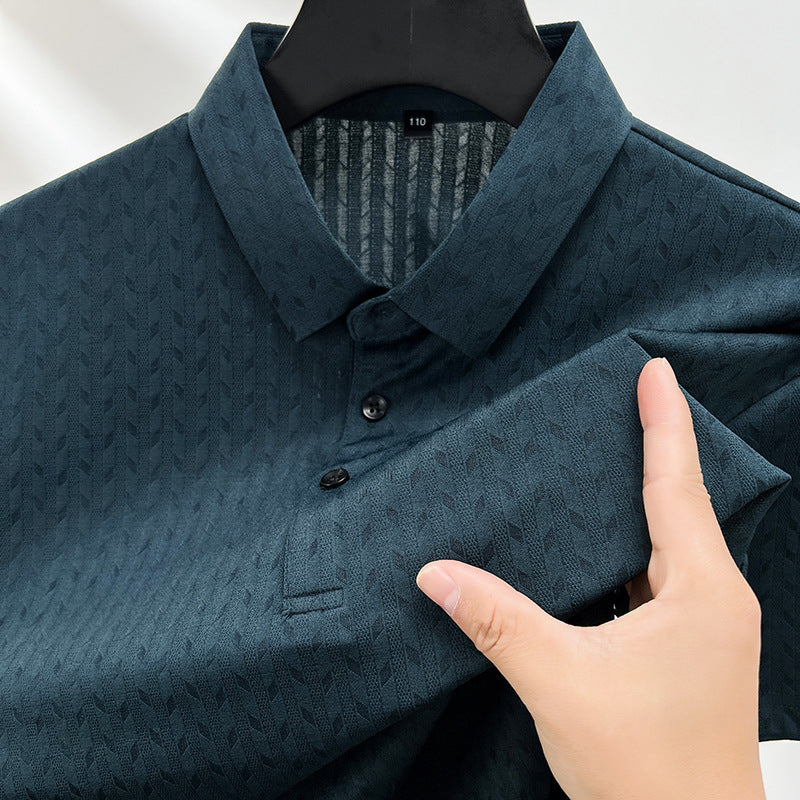 Textured Polo Shirt