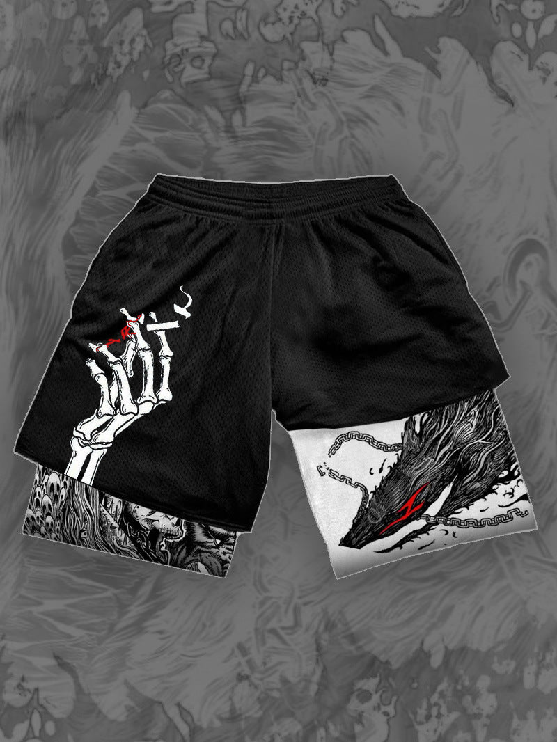 Layered Performance Shorts