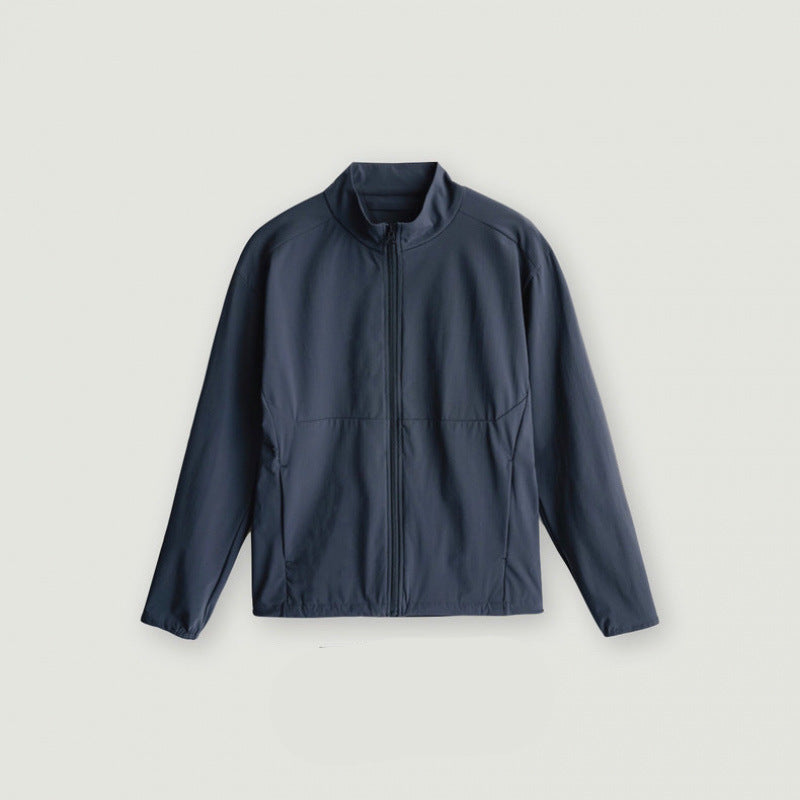 Lightweight Stand-Collar Jacket