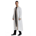 Premium Open-Front Embroidered Bisht Thobe