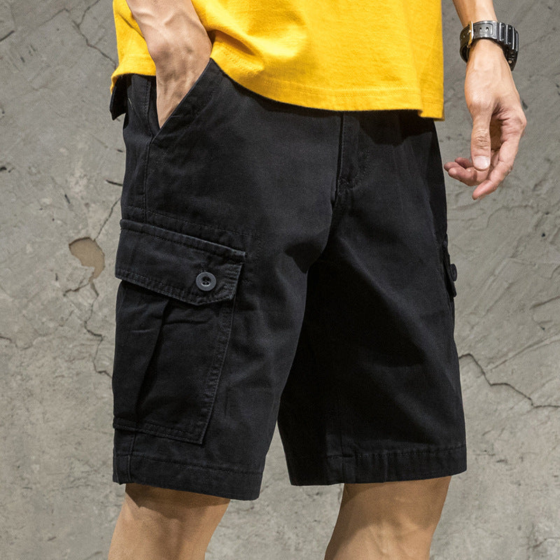 Men's Multi-Pocket Cargo Shorts