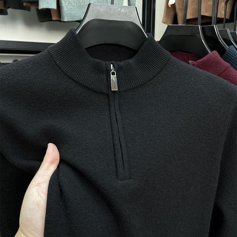 Half-Zip Knit Pullover