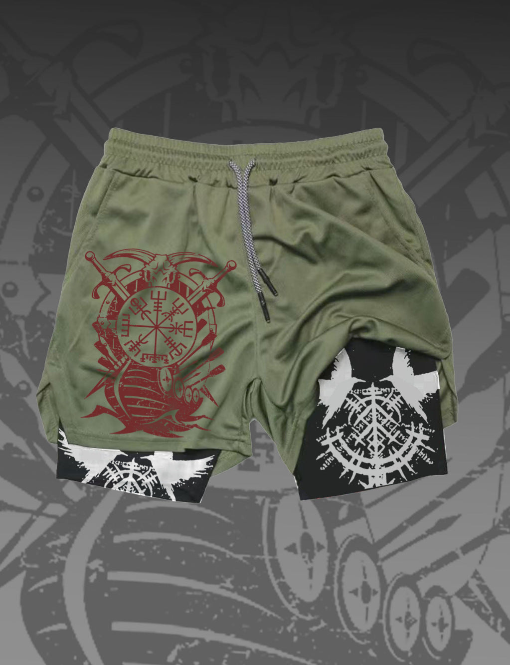 Layered Performance Shorts