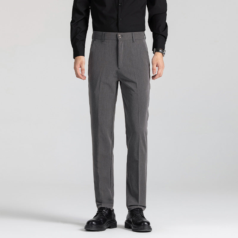 Men's Slim-Fit Dress Trousers