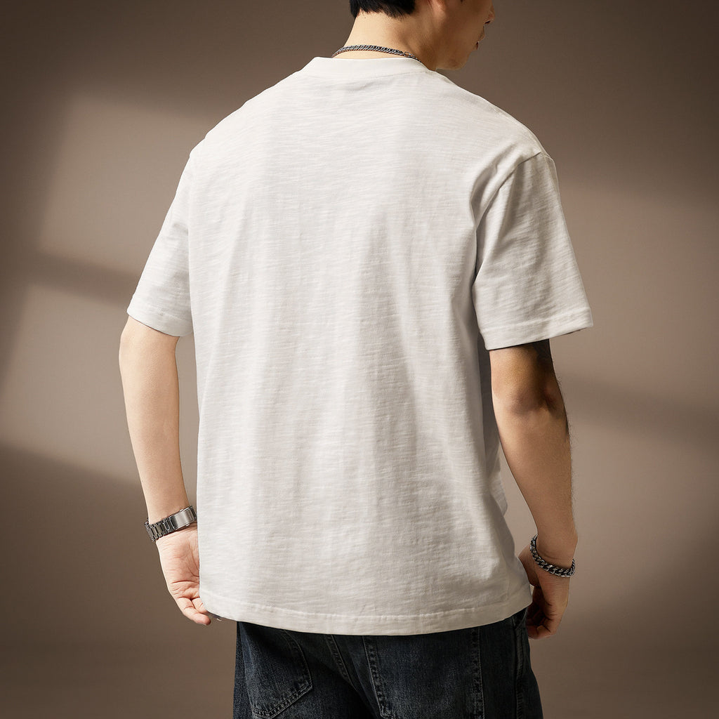 Premium Slub Cotton Essential Tee