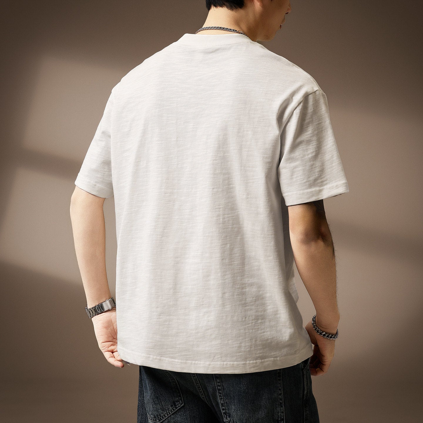 Premium Slub Cotton Essential Tee