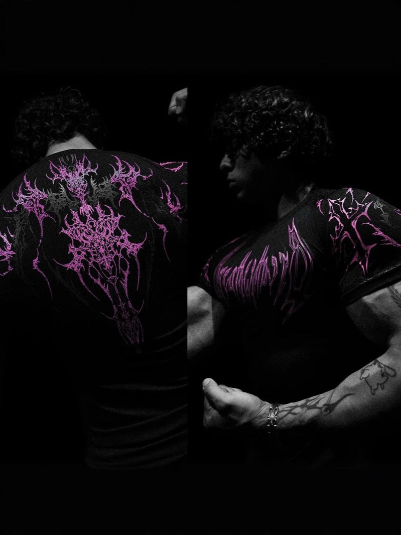 Gothic Sigil Compression Tee