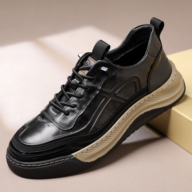 Men's Casual Leather Sneakers