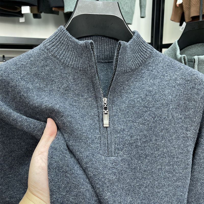 Half-Zip Knit Pullover