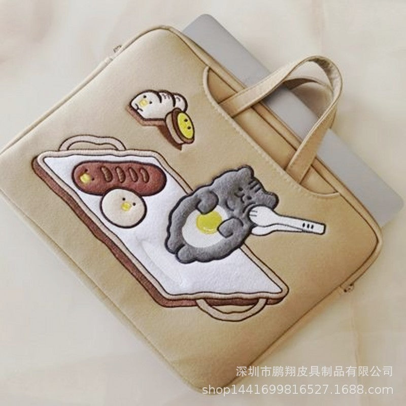 Embroidered Laptop Carrying Bag
