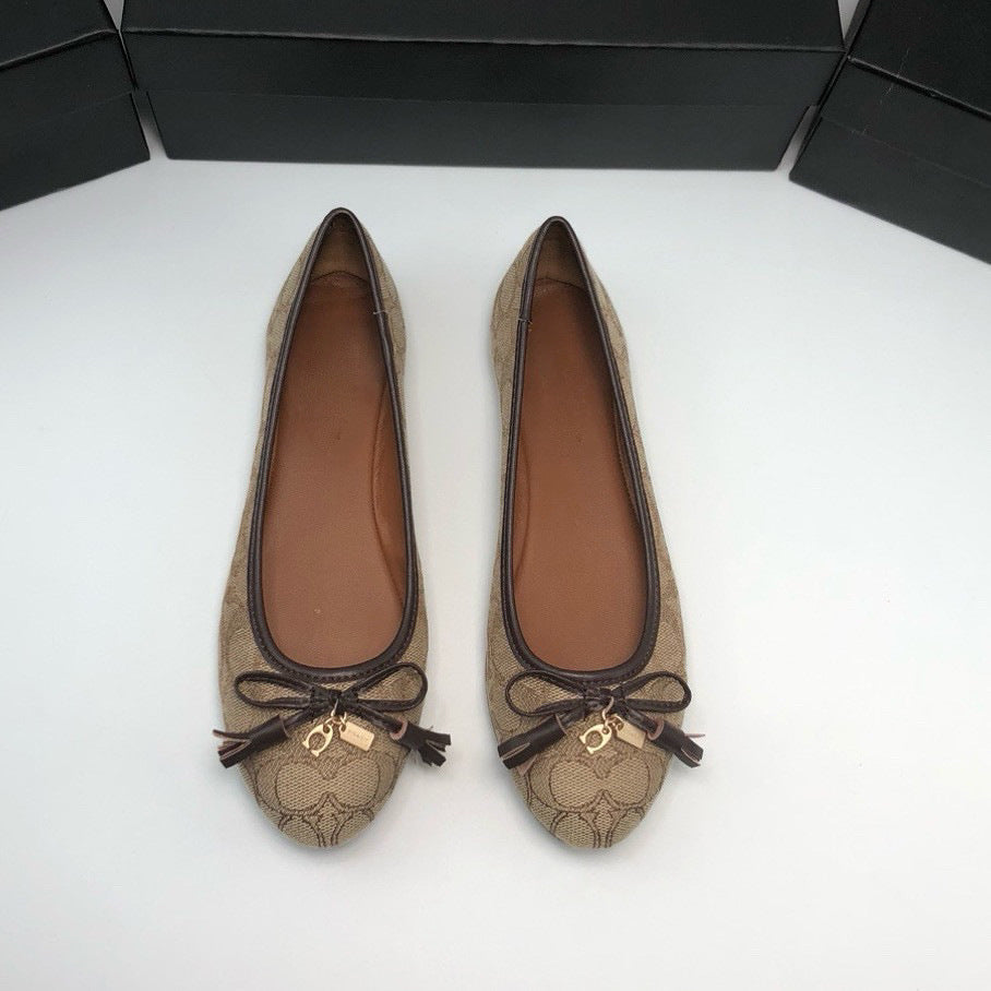 Tassel Bow Loafers