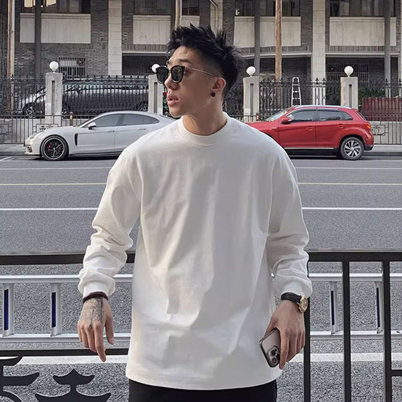 Heavyweight Crewneck Long-Sleeve T-shirt