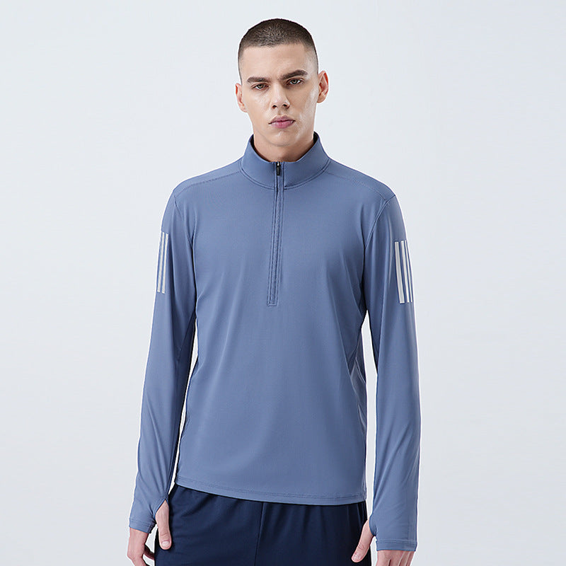 Men's Quarter-Zip Athletic Performance Top