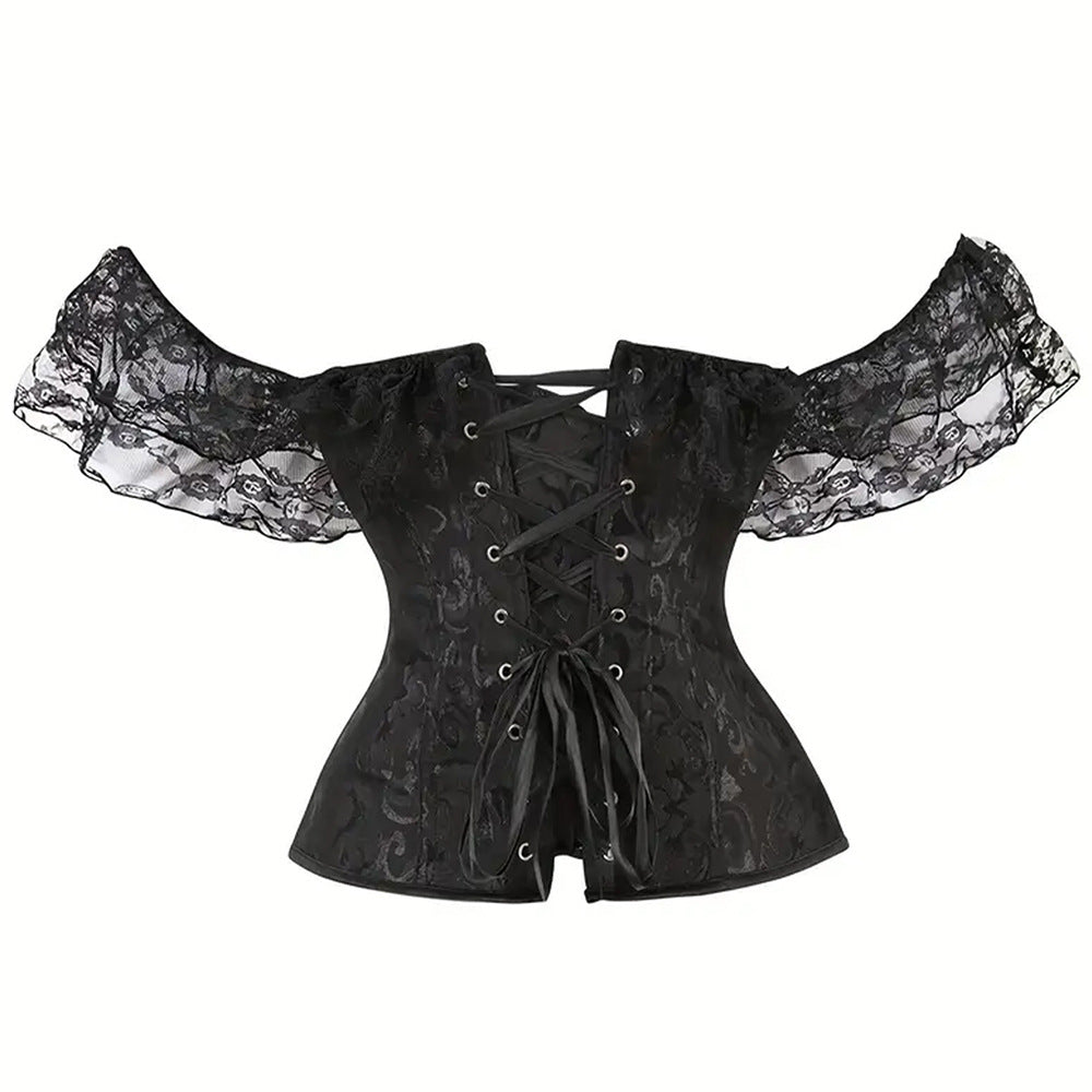 Off Shoulder Lace Corset