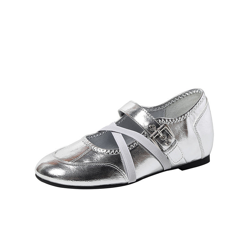 Cross-Strap Mary Janes