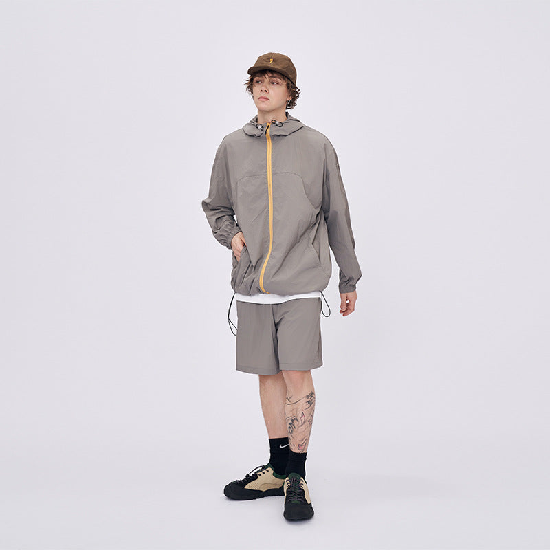 Lightweight UPF Jacket & Shorts Set