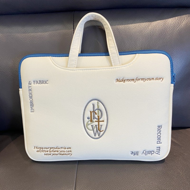 Embroidered Laptop Carrying Bag