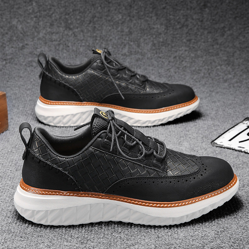 Hybrid Brogue Mesh Sneakers