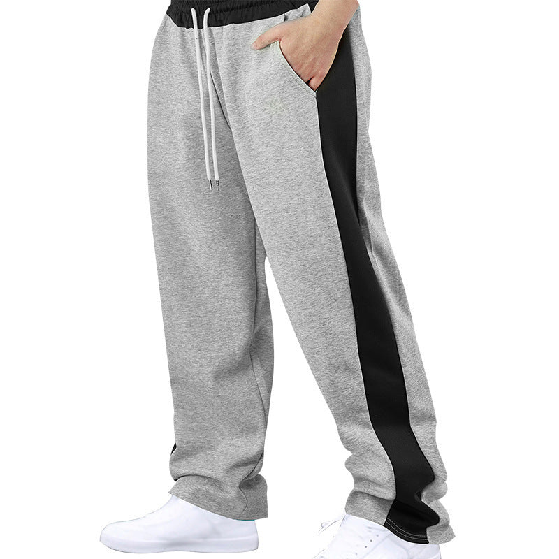 Retro-Stripe Loose Fit Joggers
