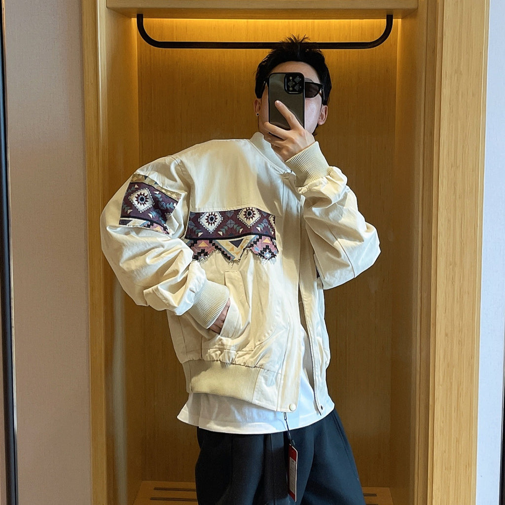 Aztec Bomber Jacket