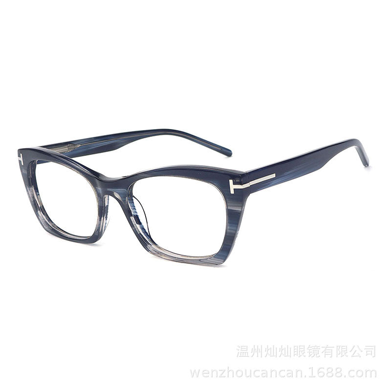 Designer Square-Frame Optical Eyewear