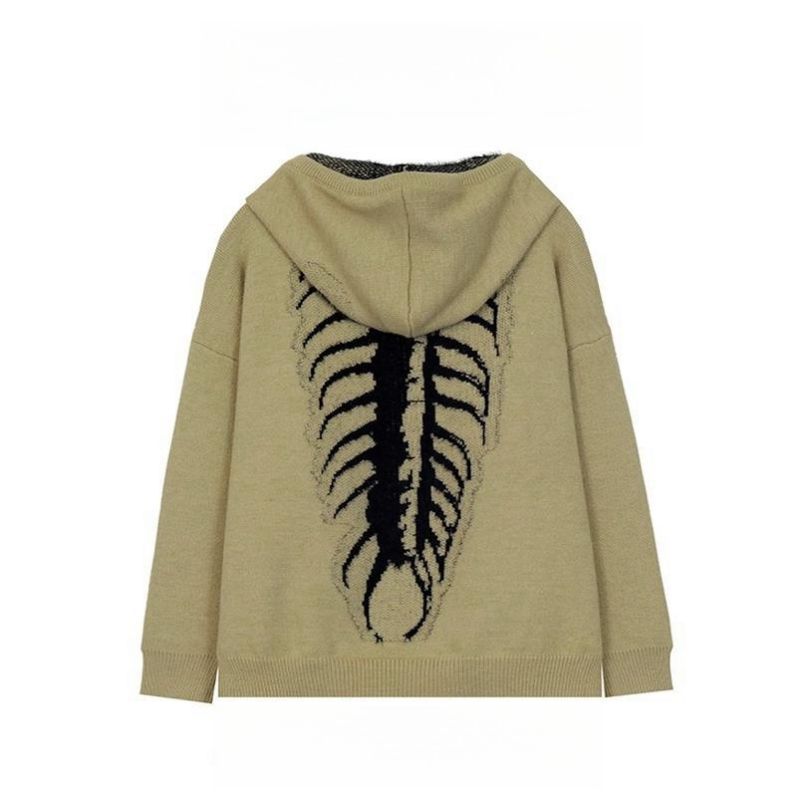 Spine Knit Hoodie