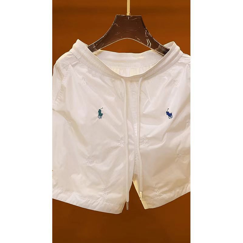 Polo Embroidered Drawstring Shorts